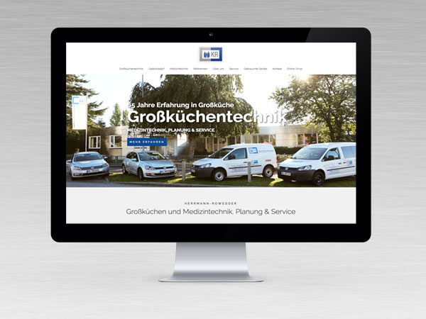 Webdesign Hamburg - Herrmann-Rowedder Großküchen